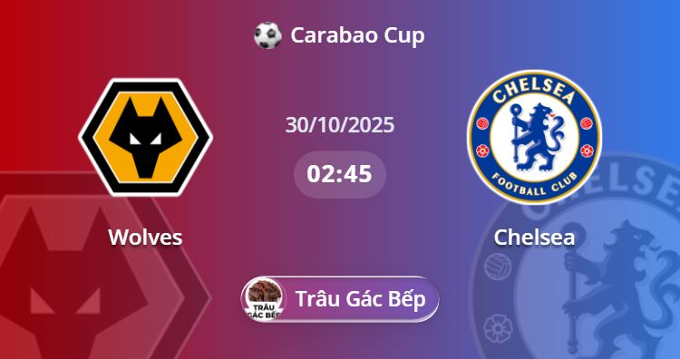 Fullmatch Wolves vs Chelsea | 30.10.2025 | Carabao Cup