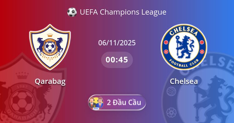 Fullmatch Qarabag vs Chelsea | 06.11.2025 | UEFA Champions League
