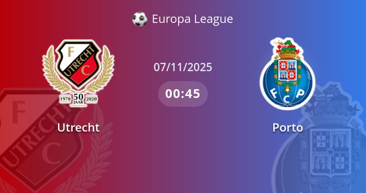 Fullmatch Utrecht vs Porto | 07.11.2025 | Europa League