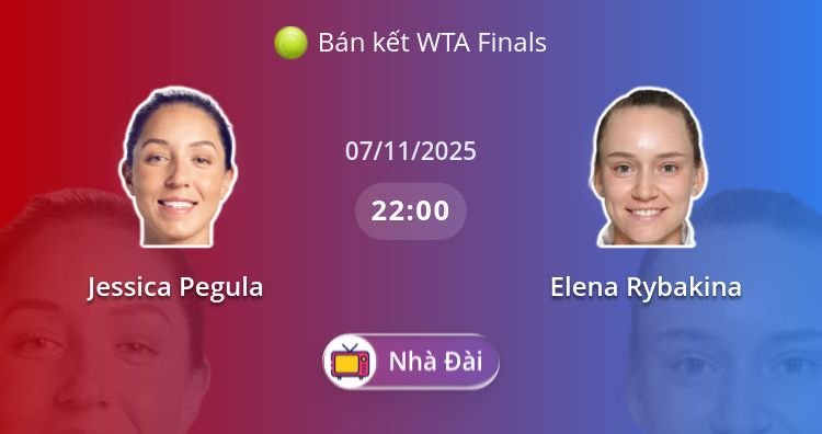 Fullmatch Jessica Pegula vs Elena Rybakina | 07.11.2025 | Chung kết WTA Finals