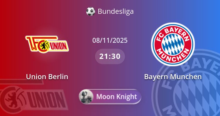 Fullmatch Union Berlin vs Bayern Munchen | 08.11.2025 | Bundesliga