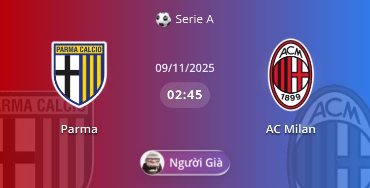 Fullmatch Parma vs AC Milan | 09.11.2025 | Serie A