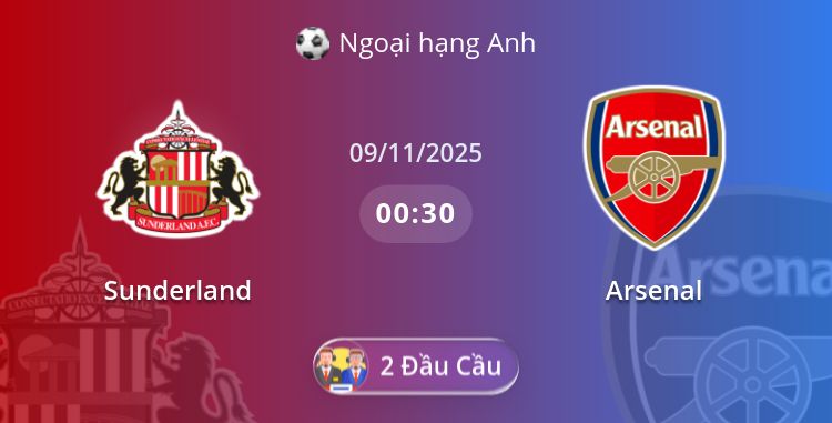Fullmatch Sunderland vs Arsenal | 09.11.2025 | Ngoại hạng Anh