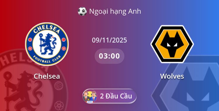 Fullmatch Chelsea vs Wolves | 09.11.2025 | Ngoại hạng Anh