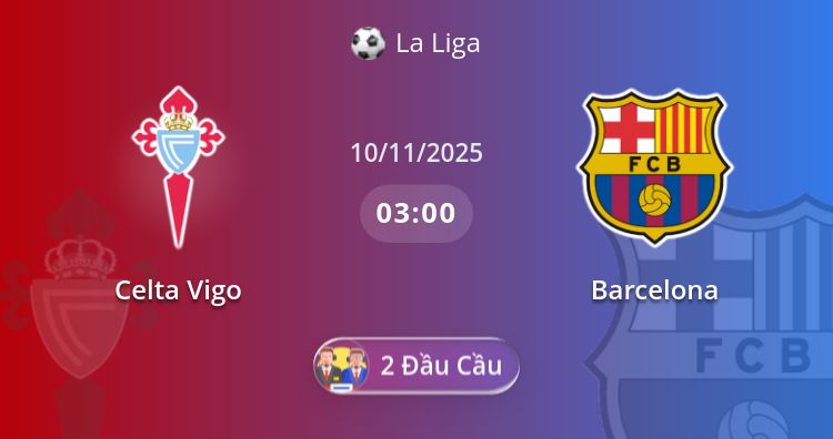 Fullmatch Celta Vigo vs Barcelona | 10.11.2025 | La Liga