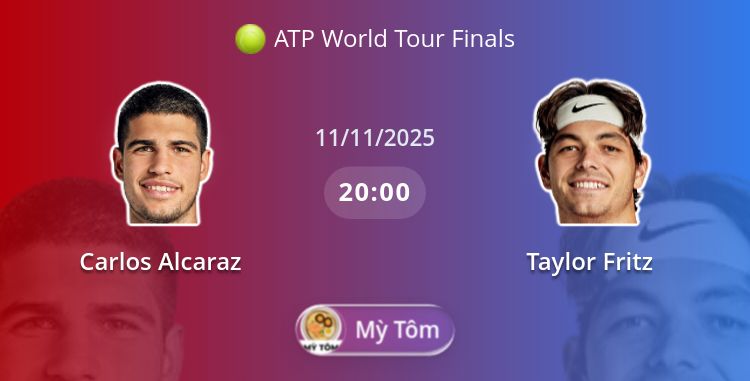 Fullmatch Carlos Alcaraz vs Taylor Fritz | 11.11.2025 | ATP World Tour Finals
