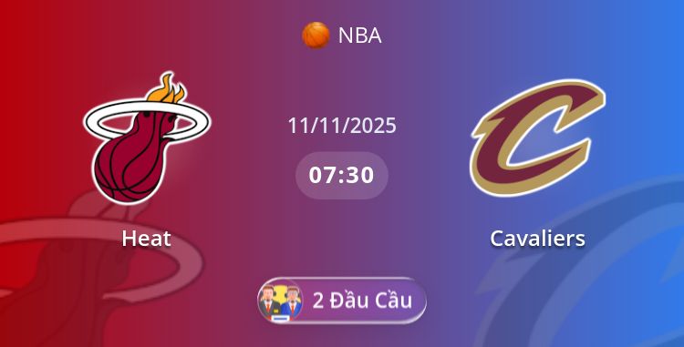 NBA 2025/26 Cleveland Cavaliers vs Miami Heat |BLV Người Cát| 11.11.2025