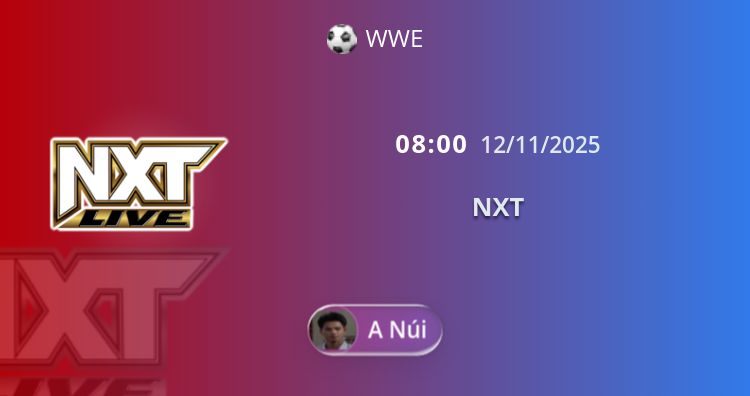 Fullmatch NXT | 12.11.2025 | WWE