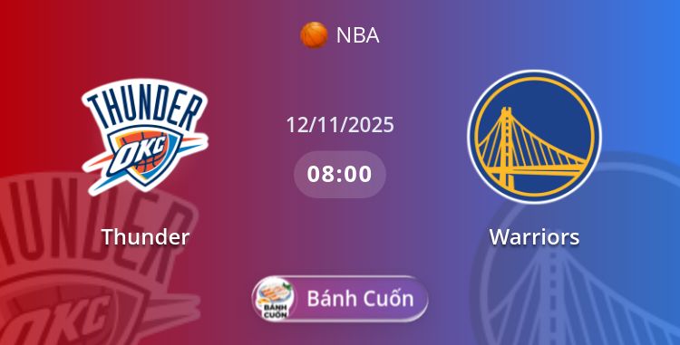 Fullmatch Thunder vs Warriors | 12.11.2025 | NBA