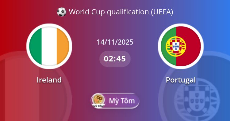 Fullmatch Ireland vs Portugal | 14.11.2025 | World Cup qualification (UEFA)
