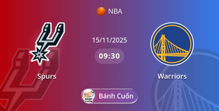 Spurs vs Warriors | 15.11.2025 | NBA