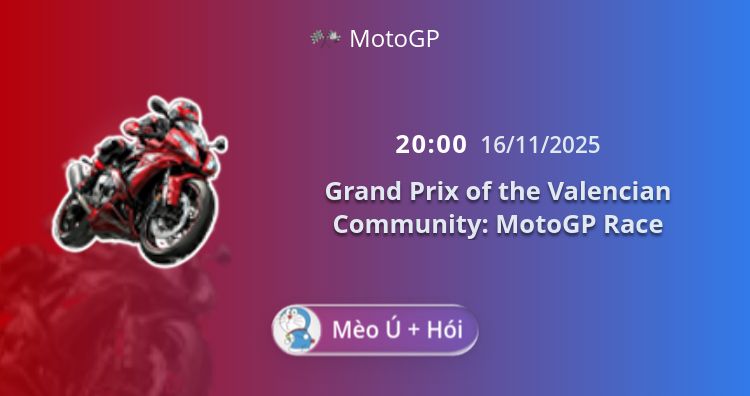 Grand Prix of the Valencian Community: MotoGP Race | 16.11.2025 | MotoGP