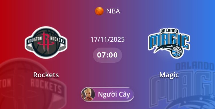 Rockets vs Magic | 17.11.2025 | NBA