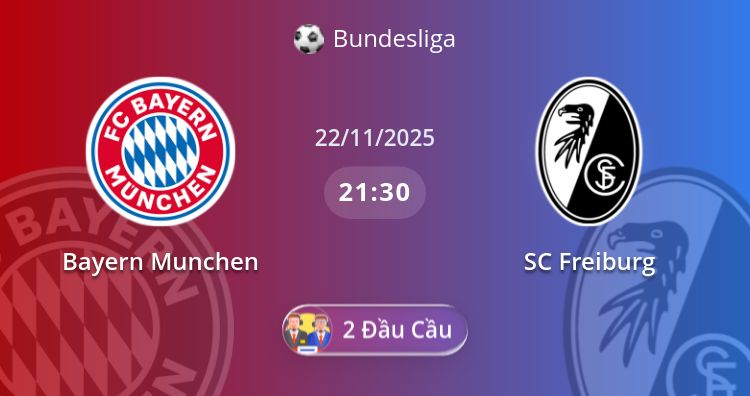 Fullmatch Bayern Munchen vs SC Freiburg | 22.11.2025 | Bundesliga