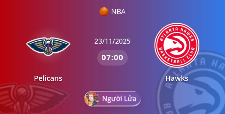 Pelicans vs Hawks | 23.11.2025 | NBA
