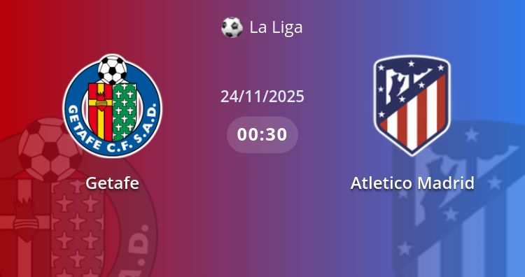 Fullmatch Getafe vs Atletico Madrid | 24.11.2025 | La Liga