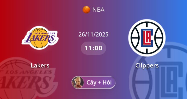Lakers vs Clippers | 26.11.2025 | NBA