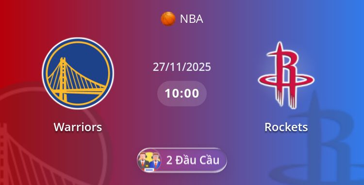 Warriors vs Rockets | 27.11.2025 | NBA