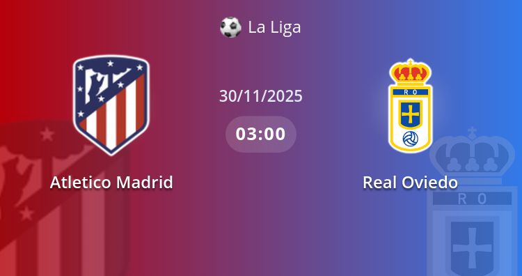 Fullmatch Atletico Madrid vs Real Oviedo | 30.11.2025 | La Liga