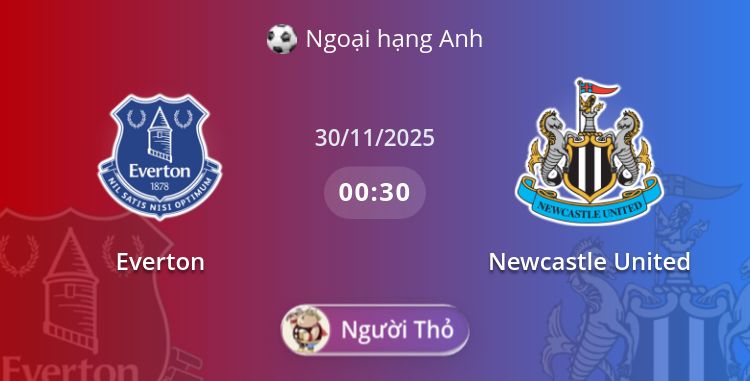 Fullmatch Everton vs Newcastle United | 30.11.2025 | Ngoại hạng Anh