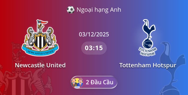 Fullmatch Newcastle United vs Tottenham Hotspur | 03.12.2025 | Ngoại hạng Anh