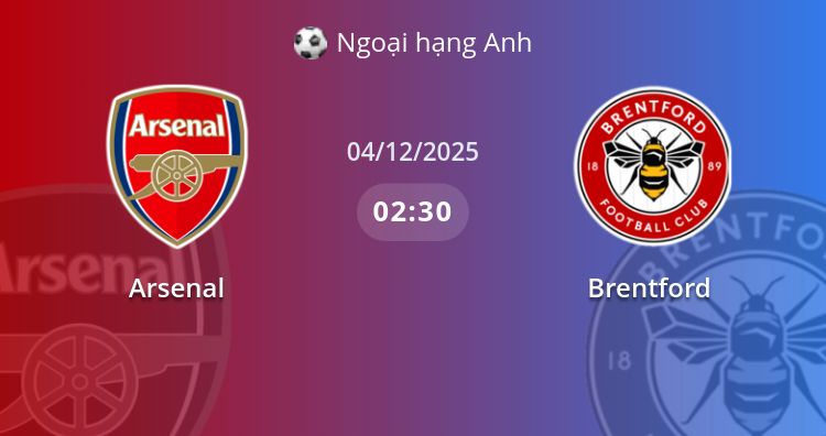 Fullmatch Arsenal vs Brentford | 04.12.2025 | Ngoại hạng Anh