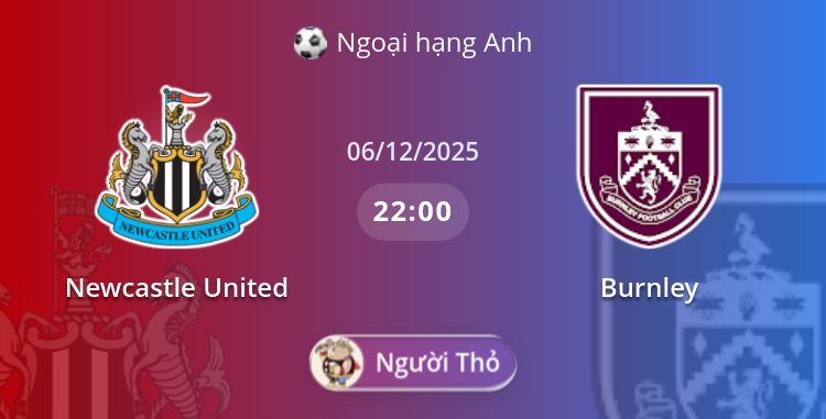 Fullmatch Newcastle United vs Burnley | 06.12.2025 | Ngoại hạng Anh