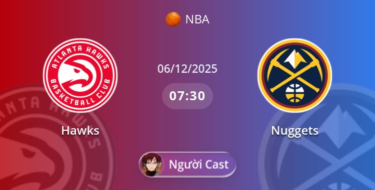 Hawks vs Nuggets | 06.12.2025 | NBA