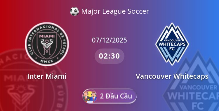 Fullmatch Inter Miami vs Vancouver Whitecaps | 07.12.2025 | Major League Soccer