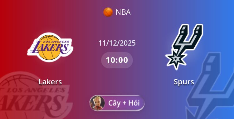 Lakers vs Spurs | 11.12.2025 | NBA