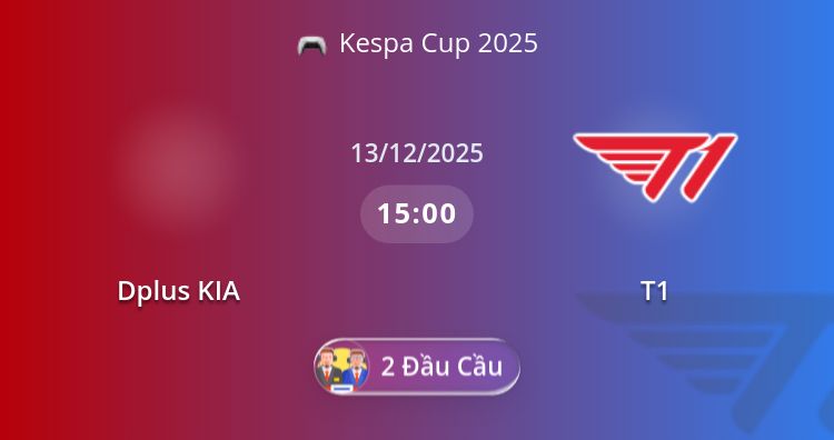 Fullmatch Dplus KIA vs T1 | 13.12.2025 | Kespa Cup 2025