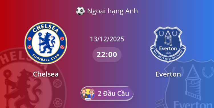 Fullmatch Chelsea vs Everton | 13.12.2025 | Ngoại hạng Anh
