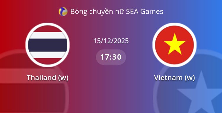 Fullmatch Vietnam (w) vs Thailand (w) | 15.12.2025 | Bóng chuyền nữ SEA Games