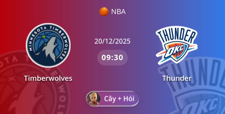 Fullmatch Timberwolves vs Thunder | 20.12.2025 | NBA