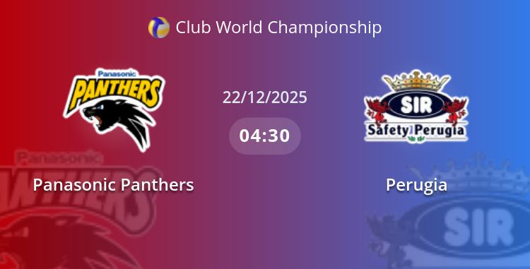 Fullmatch Panasonic Panthers vs Perugia | 22.12.2025 | Club World Championship