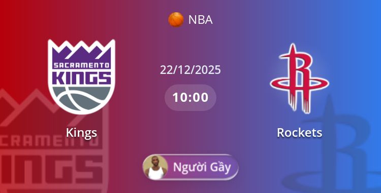 Kings vs Rockets | 22.12.2025 | NBA