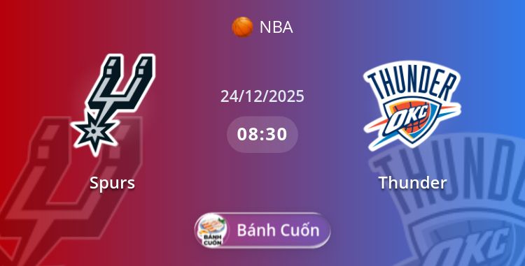 Fullmatch Spurs vs Thunder | 24.12.2025 | NBA