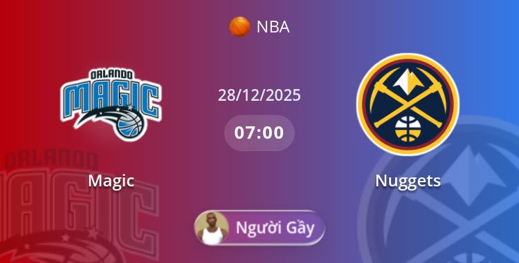 Magic vs Nuggets | 28.12.2025 | NBA