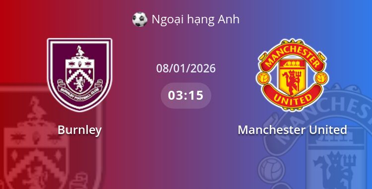 Fullmatch Burnley vs Manchester United | 08.01.2026 | Ngoại hạng Anh