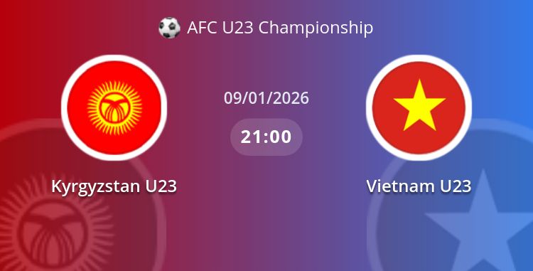 Fullmatch Kyrgyzstan U23 vs Vietnam U23 | 09.01.2026 | AFC U23 Championship