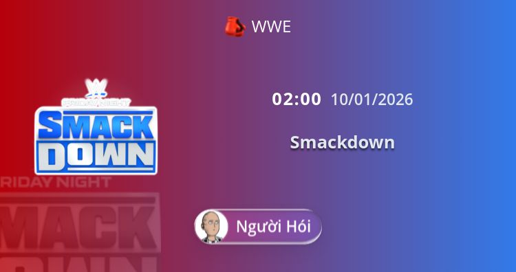 Fullmatch Smackdown | 10.01.2026 | WWE