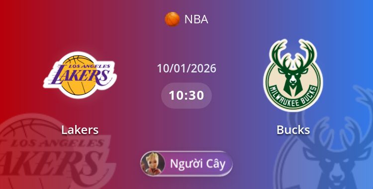 Lakers vs Bucks | 10.01.2026 | NBA