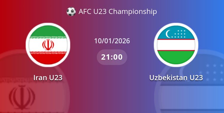 Fullmatch Iran U23 vs Uzbekistan U23 | 10.01.2026 | AFC U23 Championship