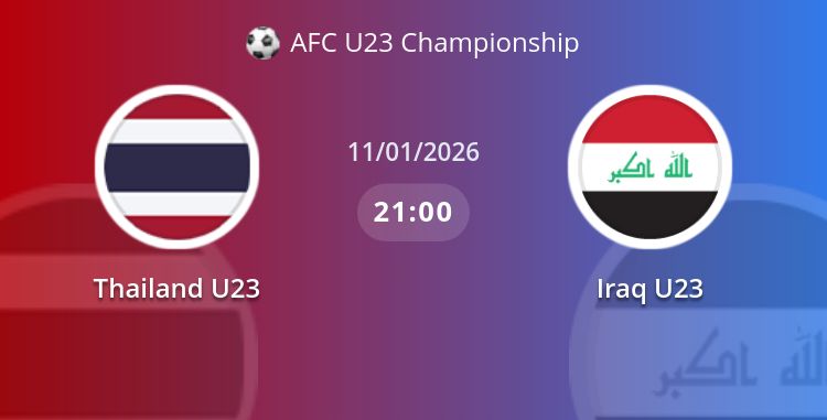 Fullmatch Thailand U23 vs Iraq U23 | 11.01.2026 | AFC U23 Championship