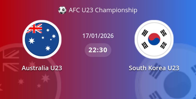 Fullmatch Australia U23 vs South Korea U23 | 17.01.2026 | AFC U23 Championship