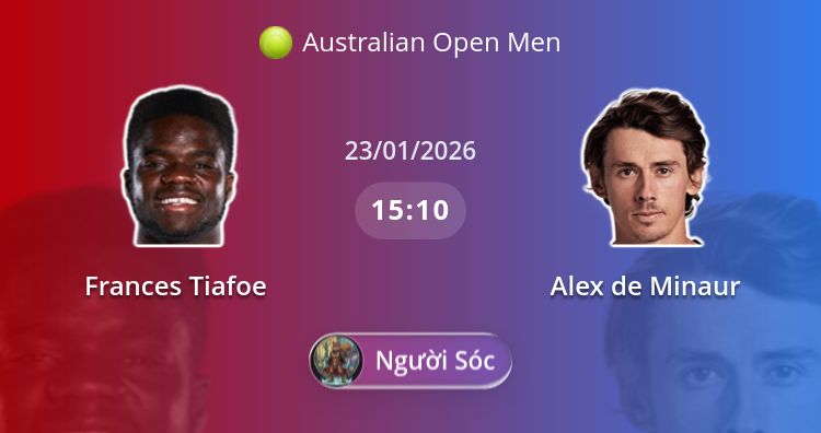 Fullmatch Frances Tiafoe vs Alex de Minaur | 23.01.2026 | Australian Open Men