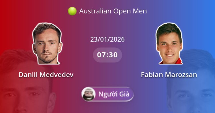 Fullmatch Daniil Medvedev vs Fabian Marozsan | 23.01.2026 | Australian Open Men