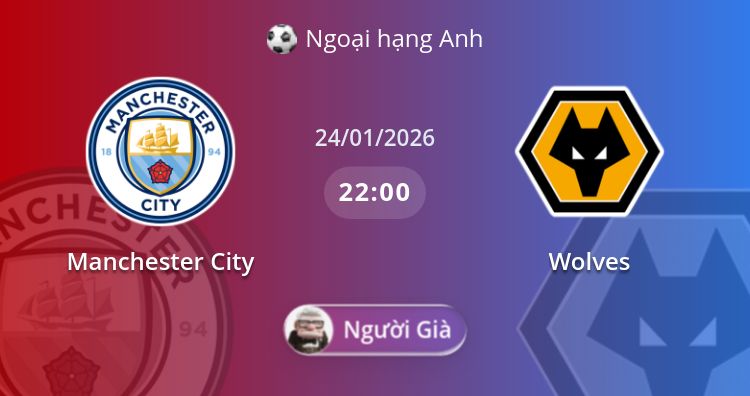 Fullmatch Manchester City vs Wolves | 24.01.2026 | Ngoại hạng Anh