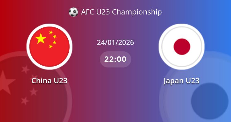 Fullmatch China U23 vs Japan U23 | 24.01.2026 | AFC U23 Championship