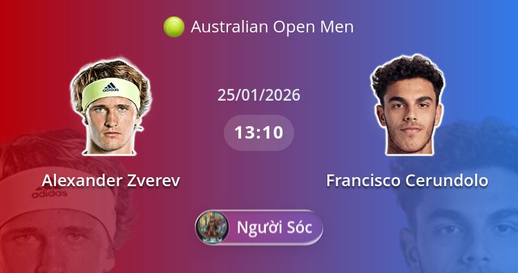 Fullmatch Alexander Zverev vs Francisco Cerundolo | 25.01.2026 | Australian Open Men